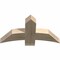 Ekena Millwork Bellingham Rough Sawn Timber Gable Bracket, Douglas Fir, 36"W x 19"H x 4"D x 6"F, 13/12 Pitch GBW036X19X0406BEL00RDF - alternate 5